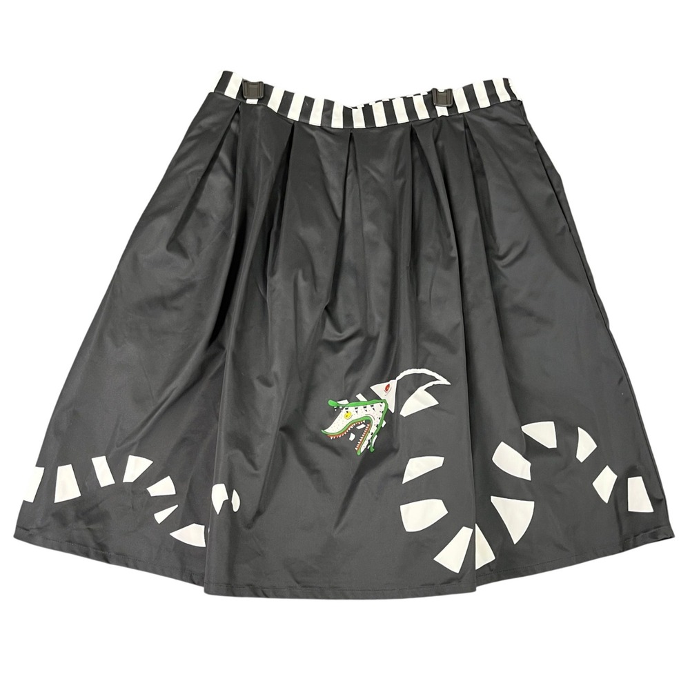 Beetlejuice‎ Unique Vintage Skirt Sandworm Striped Waistband Cosplay Womens 1X